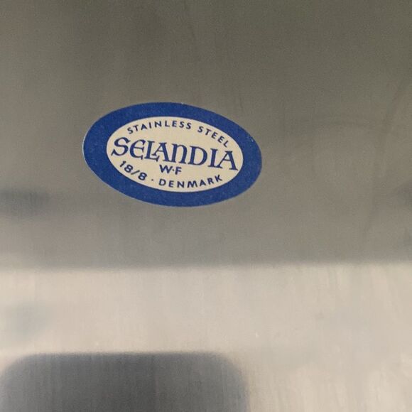 Vintage Selandia 18/8 Stainless Steel Large Serving Tray Made in Denmark - Picture 3 of 8